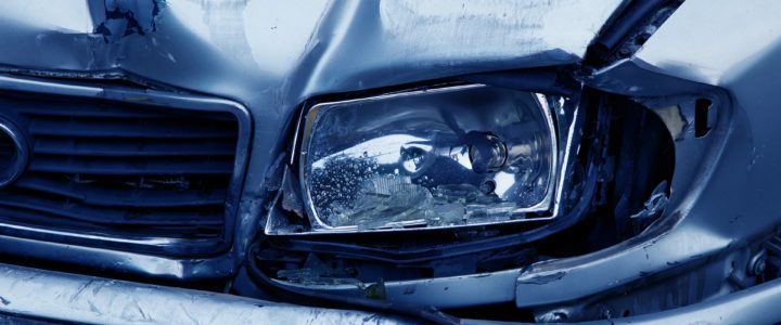 broken headlamp